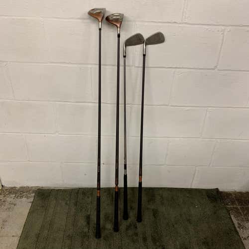 Taylormade Burner 4 Club Set 3 wood 21 5 Iron Bubble Shaft And Regular