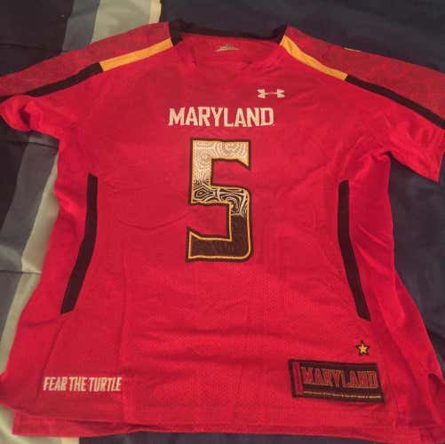 (Youth Large) Maryland Football Jersey