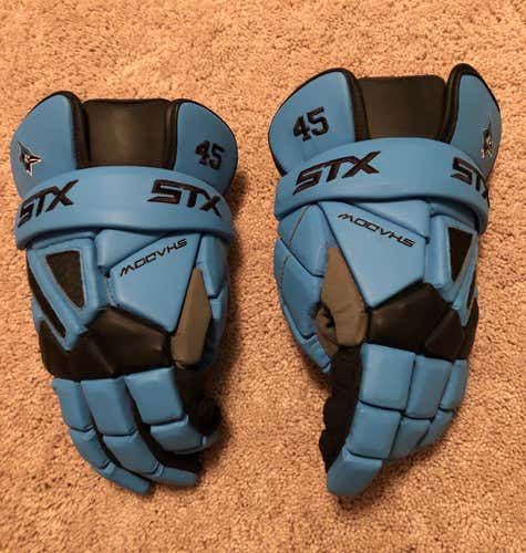*team Issued* Johns Hopkins Lacrosse Gloves