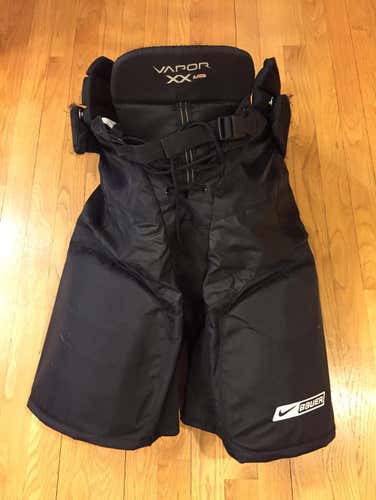 NIKE BAUER XX LITE MEDIUM BLACK HOCKEY PANTS