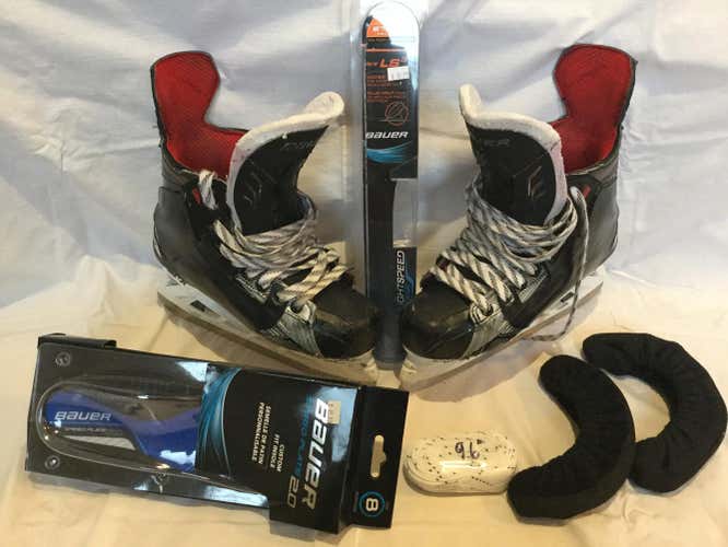 Bauer Vapor 1X Skates Senior Pro Stock Size 8
