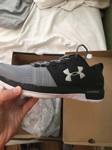 Gray Under Armour Sneakers