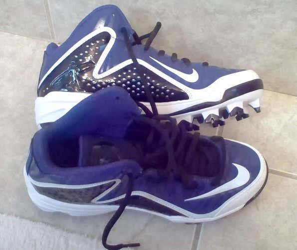 New Nike Griffey Swingman Molded Cleats Size Youth 4.0