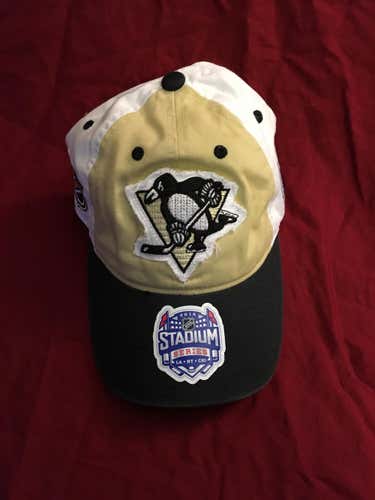 NHL New Pittsburgh Penguins Stadium Series Reebok Hockey Hat Adjustable * NEW NWT