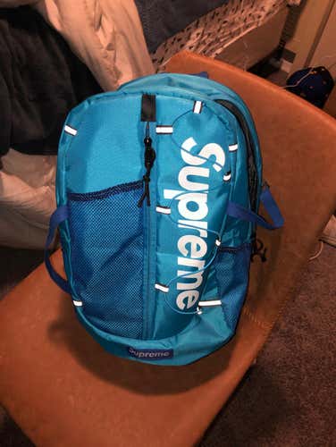SUPREME BLUE/LIGHT BLUE BACKPACK