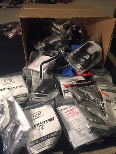 FULL BOX OF NEW HELMET PADS
