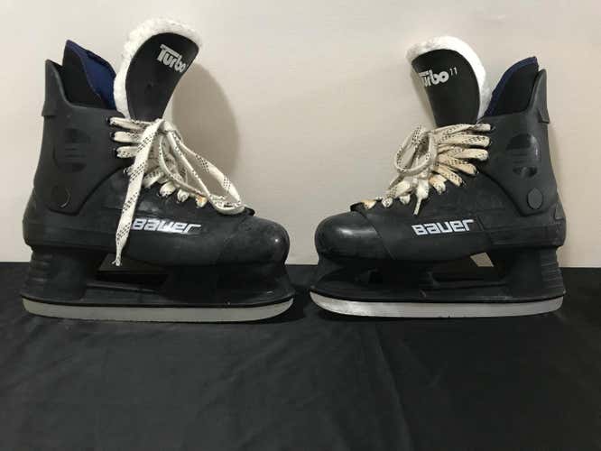 Bauer Turbo Hardshell Skates Senior Size 11