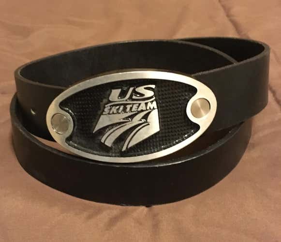 US Ski Team Buckle and Belt