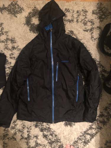 Large Markout Insulated Down Soft Shell Jacket