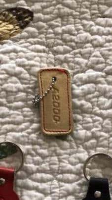 Tan Wilson A2000 Keychain