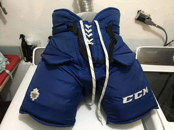 Toronto Maple Leafs CCM Goalie Pants Senior Pro Stock