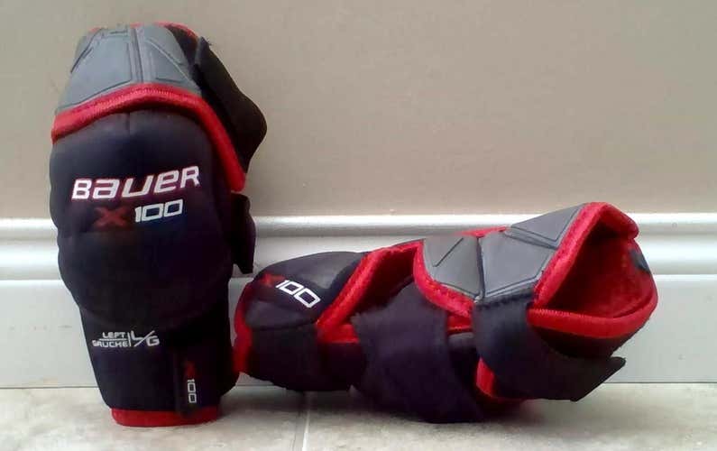 Bauer X100 Elbow Pads Junior Size Large