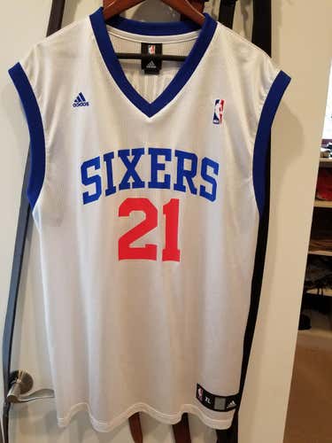Philadelphia 76ers Thad Young Adidas Jersey