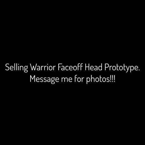 New Warrior Faceoff Head