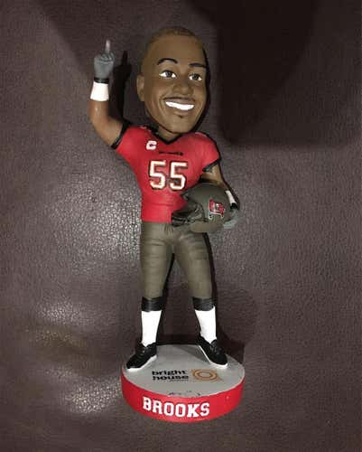 Derrick Brooke Tampa Bay Buccaneers Ring of Honor NFL Pro Football Hall of Fame Bobblehead