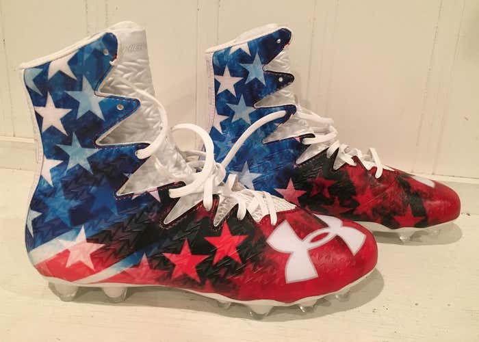 UA Men’s ICON Highlight MC Lacrosse cleats 8.5 Brand New