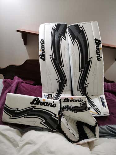 Brian's Custom Optik Goalie Equipment (Full Set) Regular - 34+1