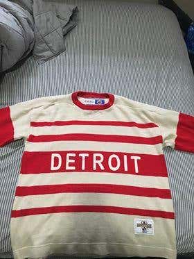 CCM Authentic Vintage Detroit Redwings Jersey