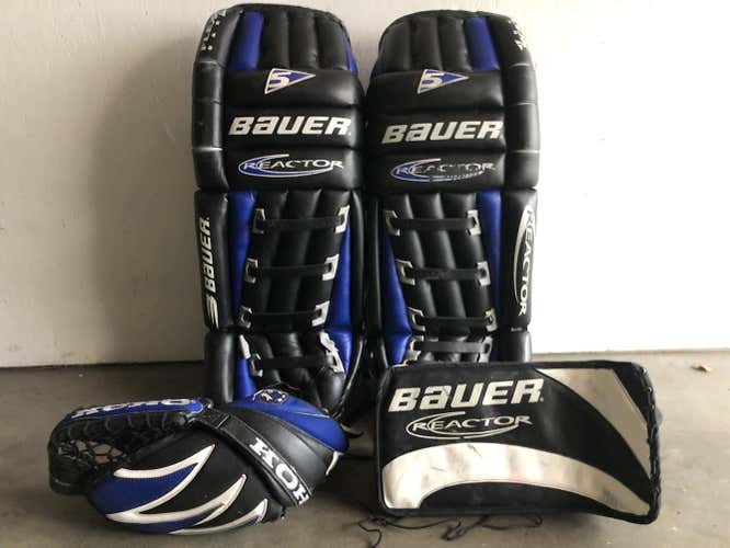 Bauer Reactor 5000 Goalie Equipment (Full Set) Regular Senior