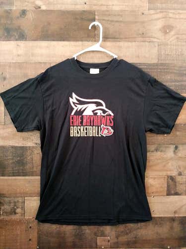 NBA G League Basketball ERIE BAYHAWKS ATLANTA HAWKS Black Team Shirt