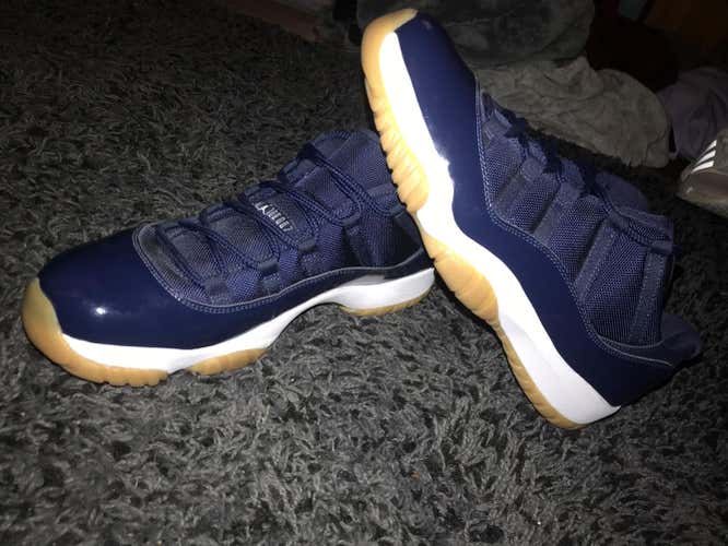 New Air Jordan 11 Low "Navy Gumdrop"