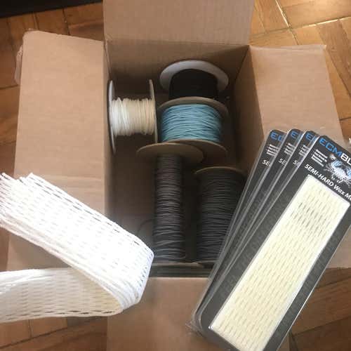 Assorted Stringing Supplies & Mesh