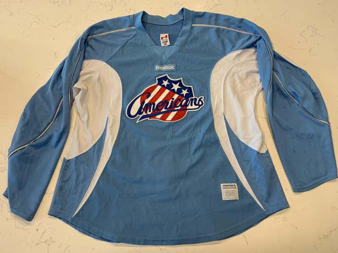 Rochester Americans Pro Stock Reebok Practice Jersey - Size 56