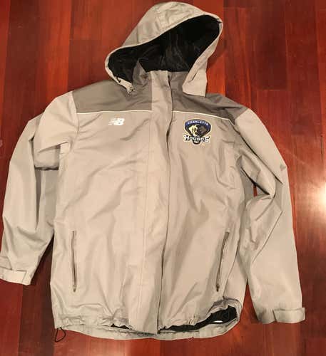 Charlotte Hounds Gray XL Rain Jacket