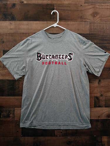 New Nike Dri Fit NFL Football TAMPA BAY BUCCANEERS Polyester Team Shirt
