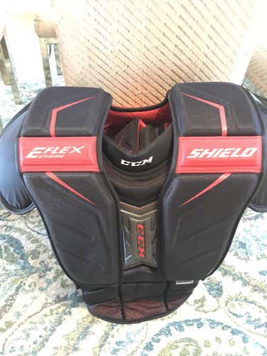 New CCM Extreme Flex Shield Pro Chest and Arm Protector Goalie Chest Protector