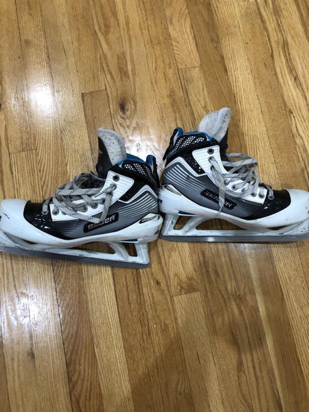 Bauer Reactor 9000 Goalie Skates Senior Pro Stock Size 9