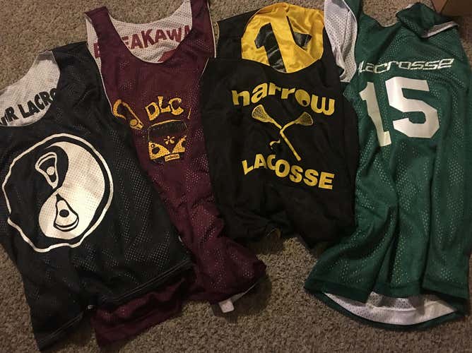 Practice Pinnies Reversible Lot Of 4 Large/ XL