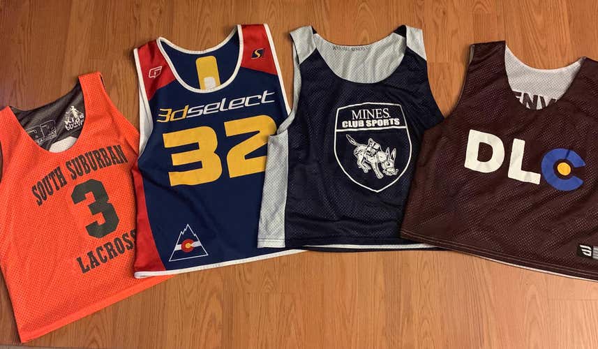 Practice Pinnies, Jersey Lot Of 4 Small/ Medium