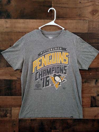 2016 NHL Hockey PITTSBURGH PENGUINS Eastern Conference Champions Shirt