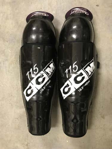 Used CCM 115 Shin Pads 16.5”