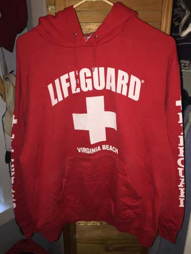 VA Beach Lifeguard Hoodie (Large)