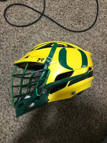 University Of Oregon Game Worn Lacrosse Helmet