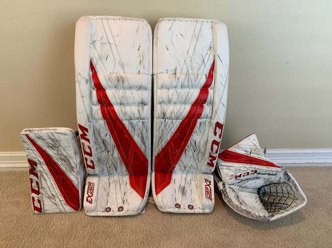 Bernier Pro Return Pads, Glove, and Blocker