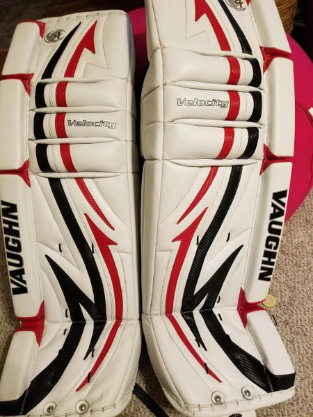Vaughn Velocity V4 Goalie Leg Pads 36+1