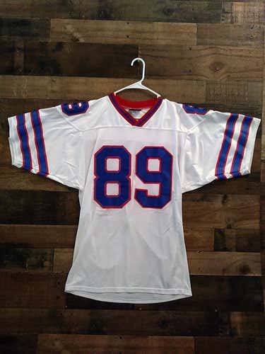 Vintage 1980s NFL Football BUFFALO BILLS #89 Steve Tasker Player Jersey