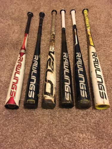 32” And 33” BBCOR Rawlings Velo And 5150