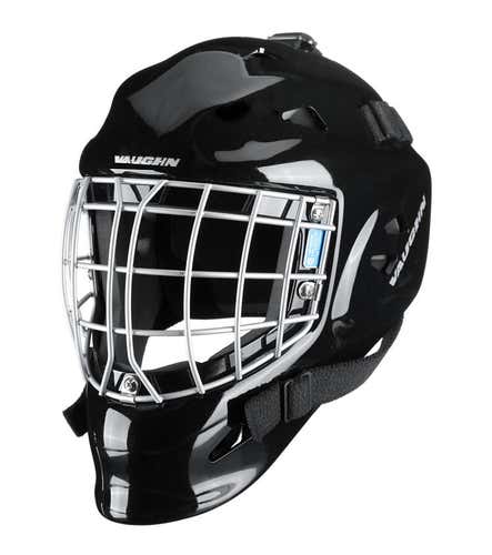 New Vaughn 7400 Senior Black Goalie Mask Helmet