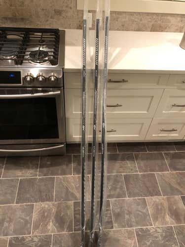 3 Pack Bundle - New Warrior Alpha QX Pro Stock Stick Righty Mid Pro Stock - 80 Flex - P46 Curve