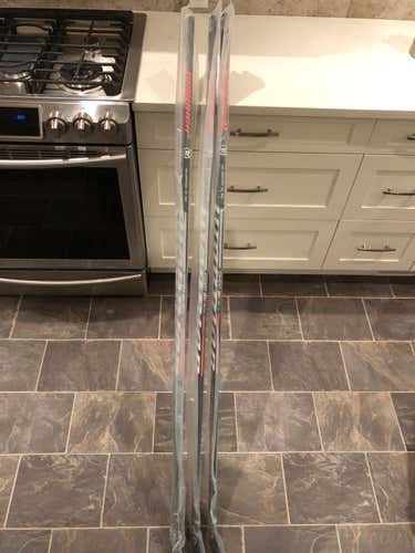 For Greg - 3 x New Warrior Covert QRE Pro Team Stick Righty Mid Pro Stock - 85 Flex  - P92/W03