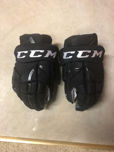 HG12 Gloves Black 14 Inch Newly Re Palmed Good Condition