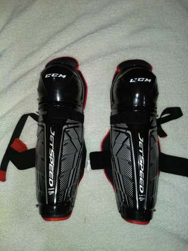 CCM Jetspeed FT350 Shin Pads Senior 16"