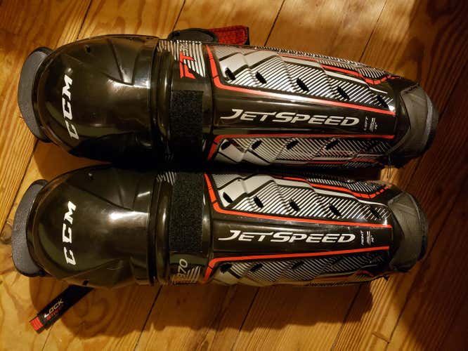 CCM Jetspeed FT 370 Shin Pads 14"