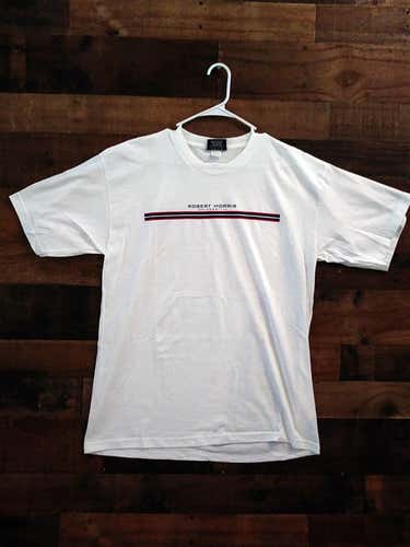 New NCAA College RMU ROBERT MORRIS UNIVERSITY COLONIALS White Team Shirt