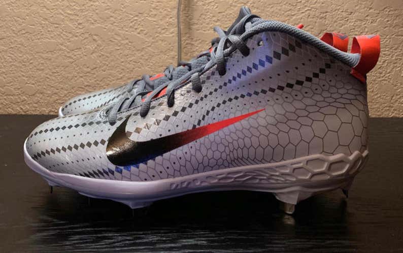 Nike Force Trout 5 Pro Metal Baseball Cleat Shoe AH3372 060 Mike Trout  Size 14