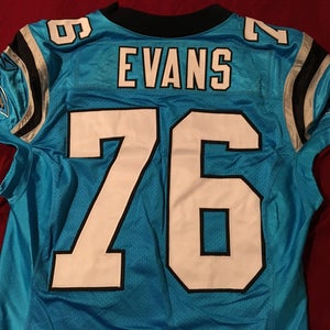 Maurice Evans Game Used* 2008 Carolina Panthers NFL Football Jersey Size 48 Penn State